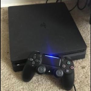 PS4 Slim 1Tb Jet Black